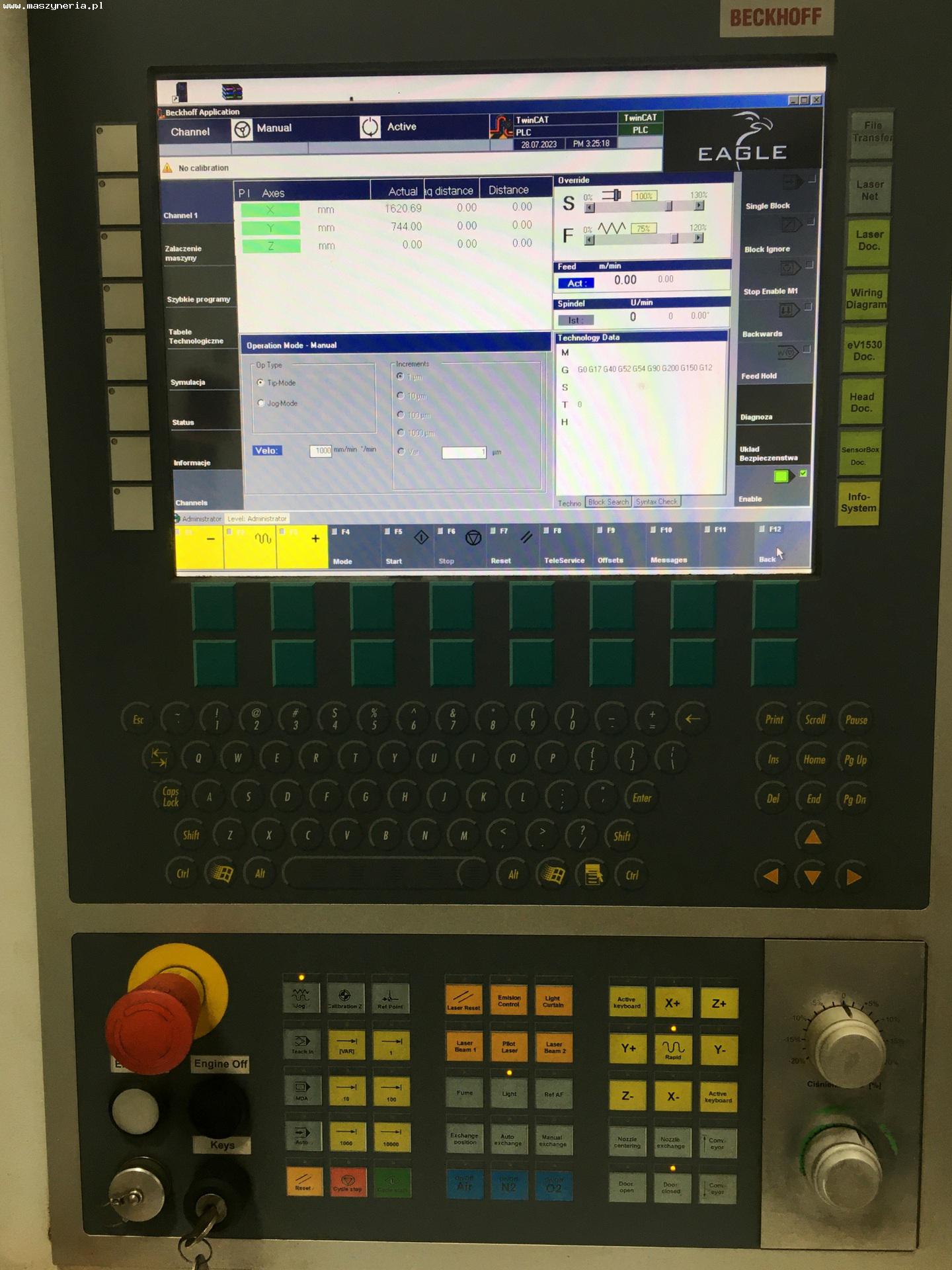 Fiber laser EAGLE eVision 1530 F3.0 AF in vendita - foto 4